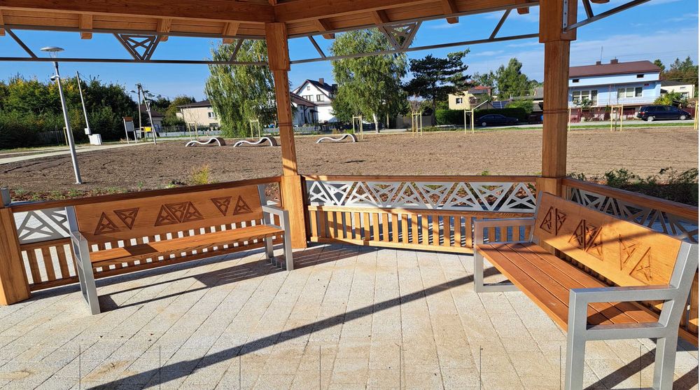 Meble ogrodowe na wymiar, architektura ogrodowa