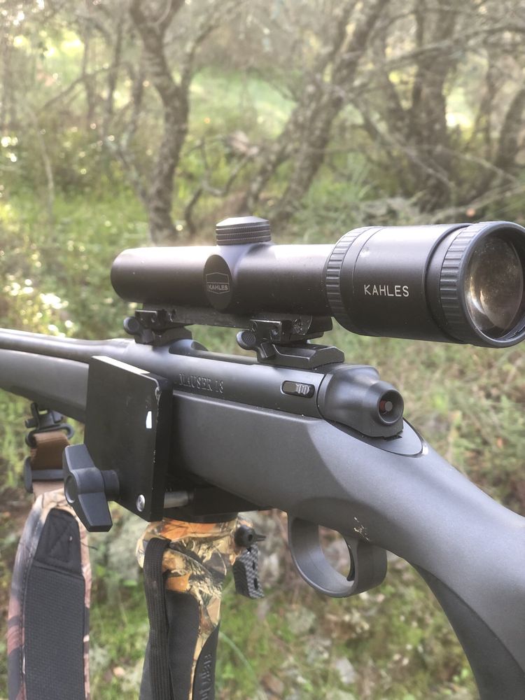 Mira batida Kahles helia c 1,1-4x24 encaixe leupold