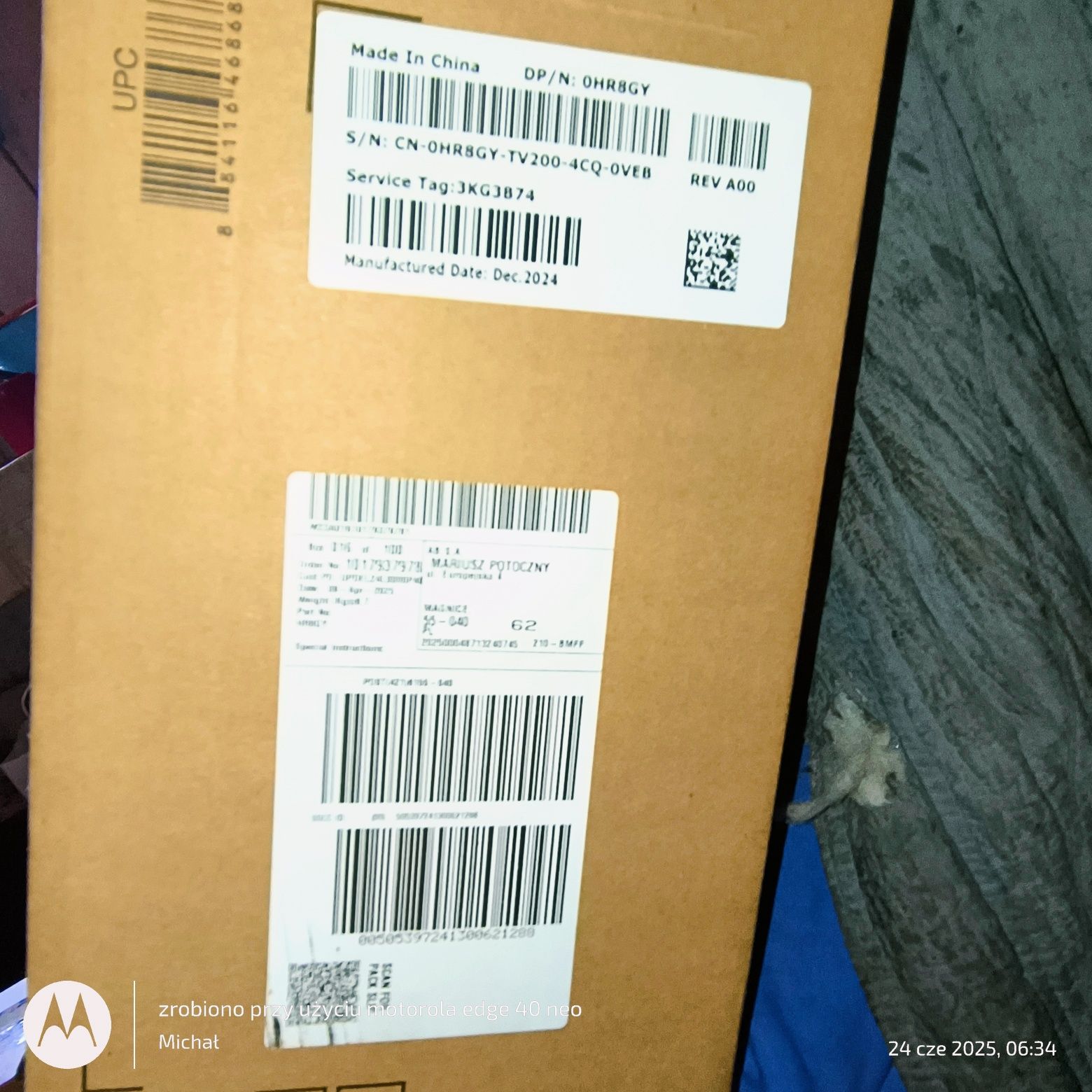 Monitor Dell p2425HC nowy