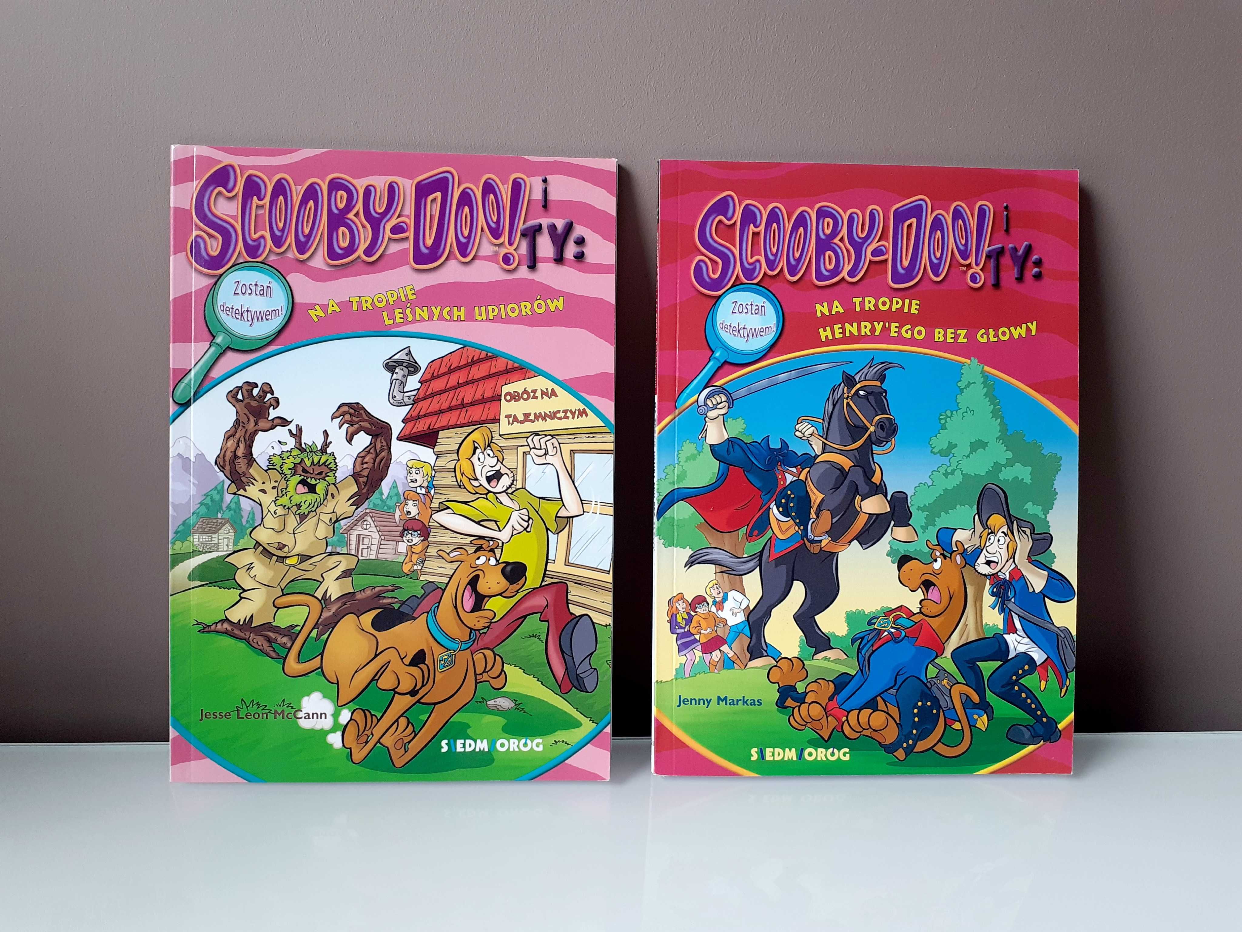 Książeczki Scooby-doo i Ty zostań detektywem