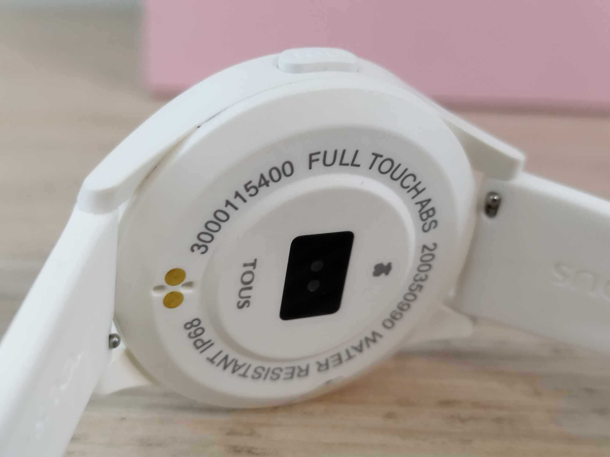 Zegarek Smarteen Connect z białym silikonowym paskiem