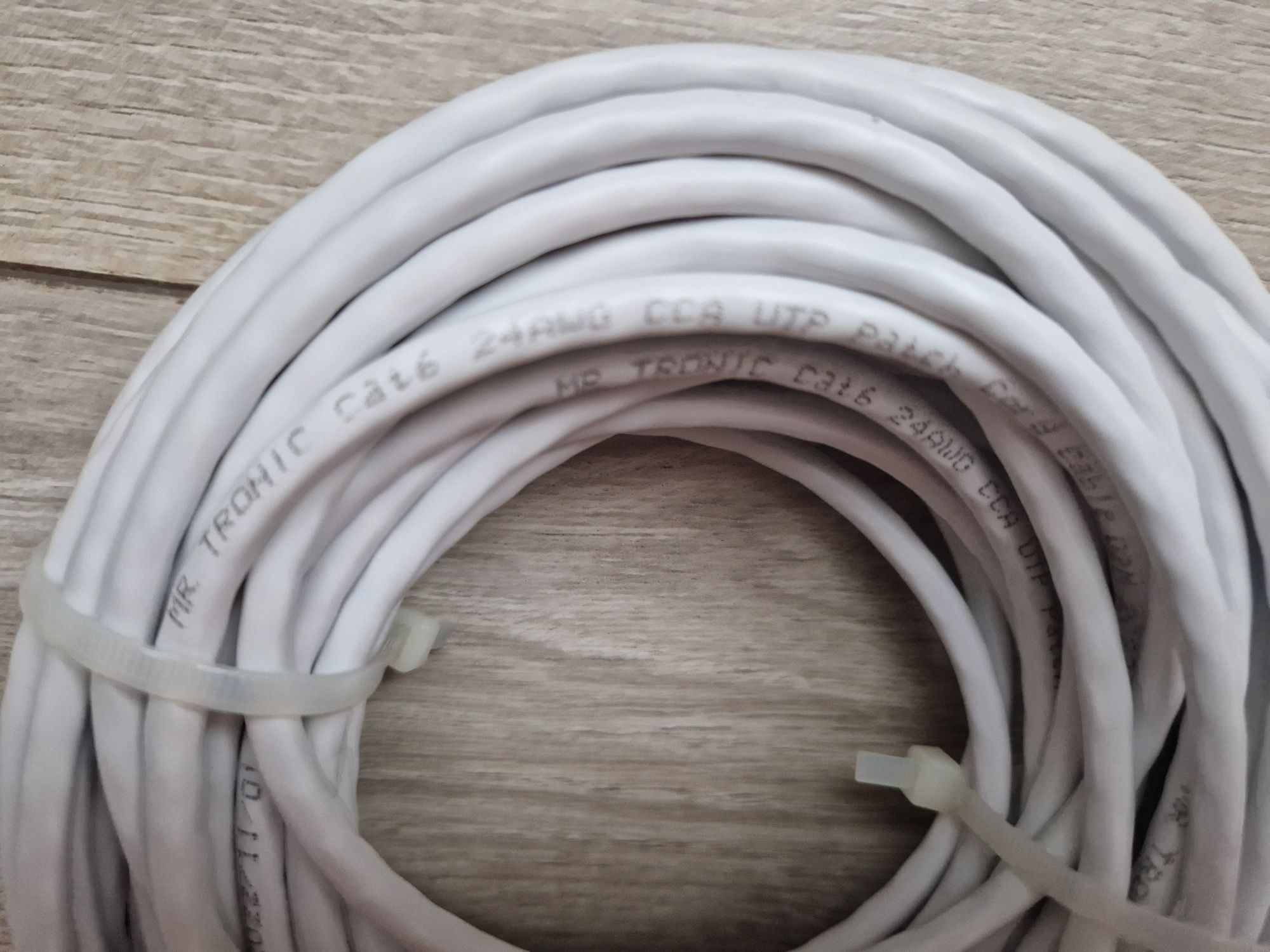 Kabel MR.TRONIC Ethernet UTP Cat6 CCA 24AWG 15m