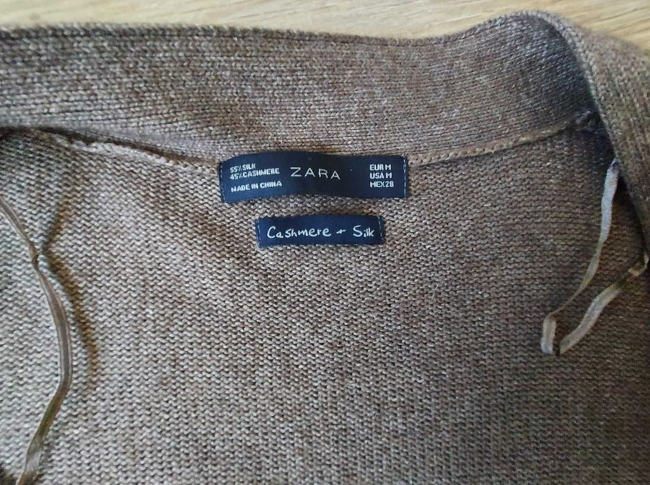 Sweter rozpinany Zara, rozmiar M