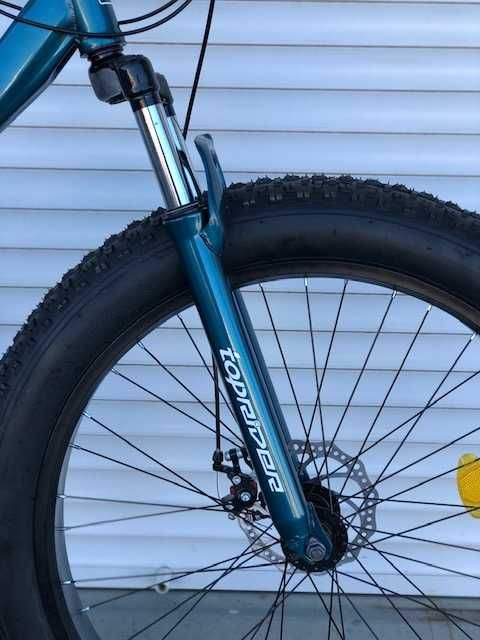 АКЦИЯ! ФЭТБАЙК, Fat Bike, фетбайк TopRider 215 26*4" SHIMANO