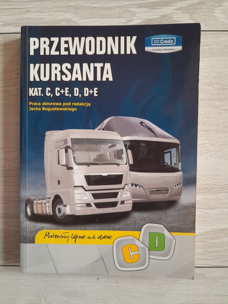 Sprzedam Przewodnik kursanta Kat.C, C+E, D, D+E