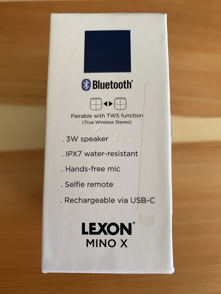 Lexon mino X - bezprzewodowy głośnik bluetooth