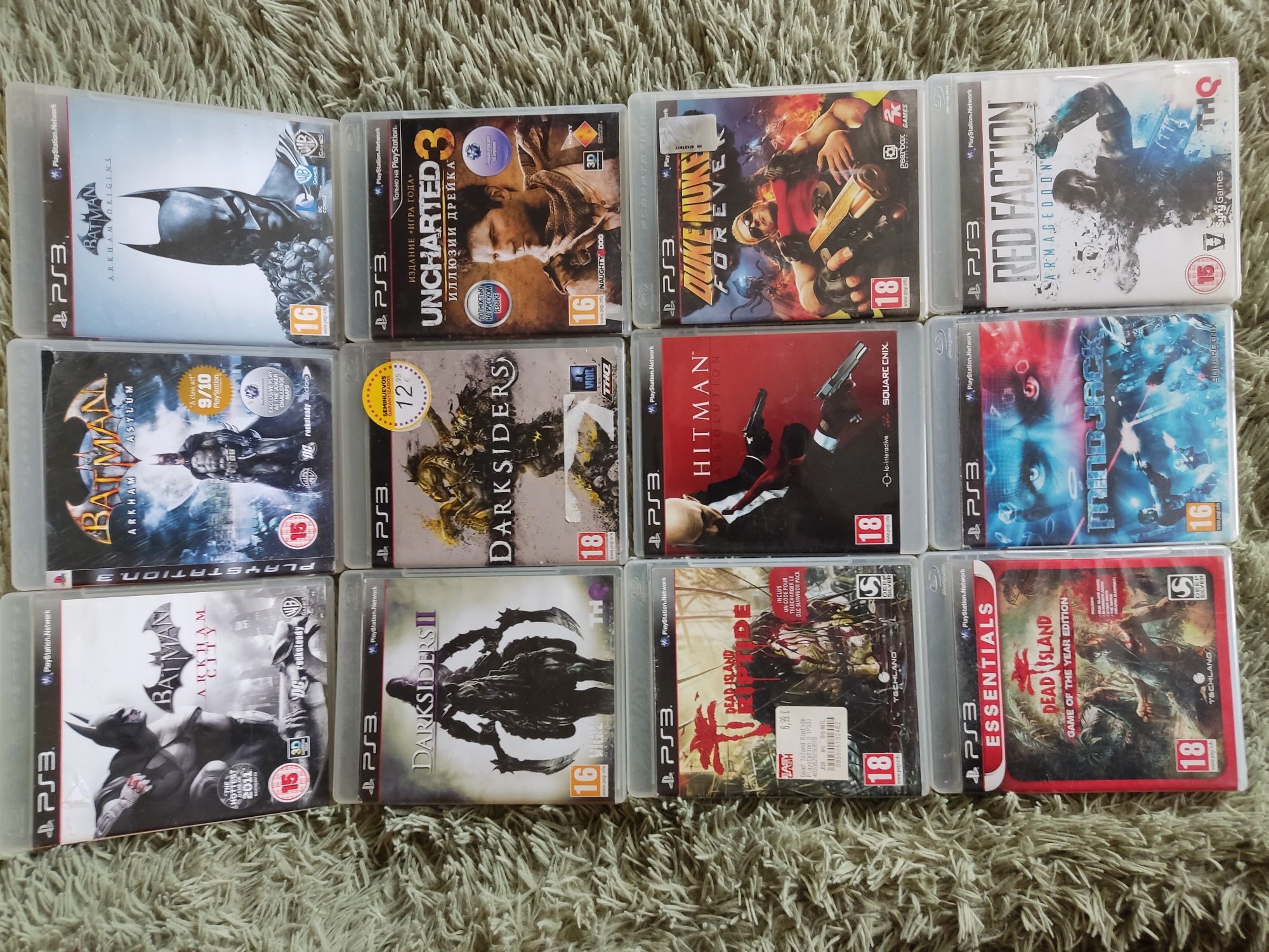 Колекція PS3 дисків до playstation-3