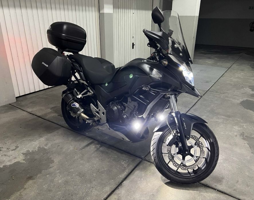 Honda cb500x preta