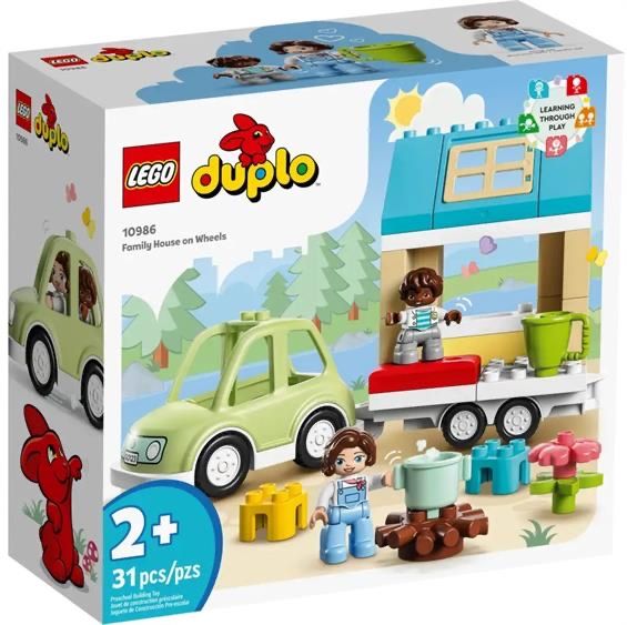 Конструктор Lego Duplo "Сімейний будинок на колесах"
