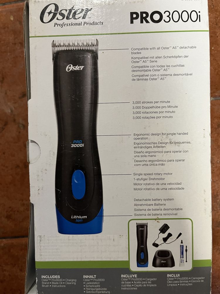 Oster pro 3000i maszynka do strzyzenia grooming zwierzat