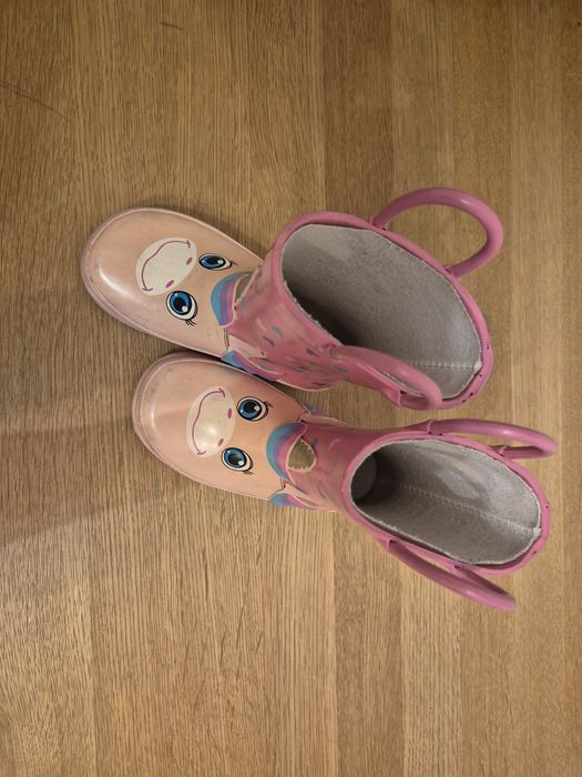 Kalosze rozmiar 23 dla dziewczynki