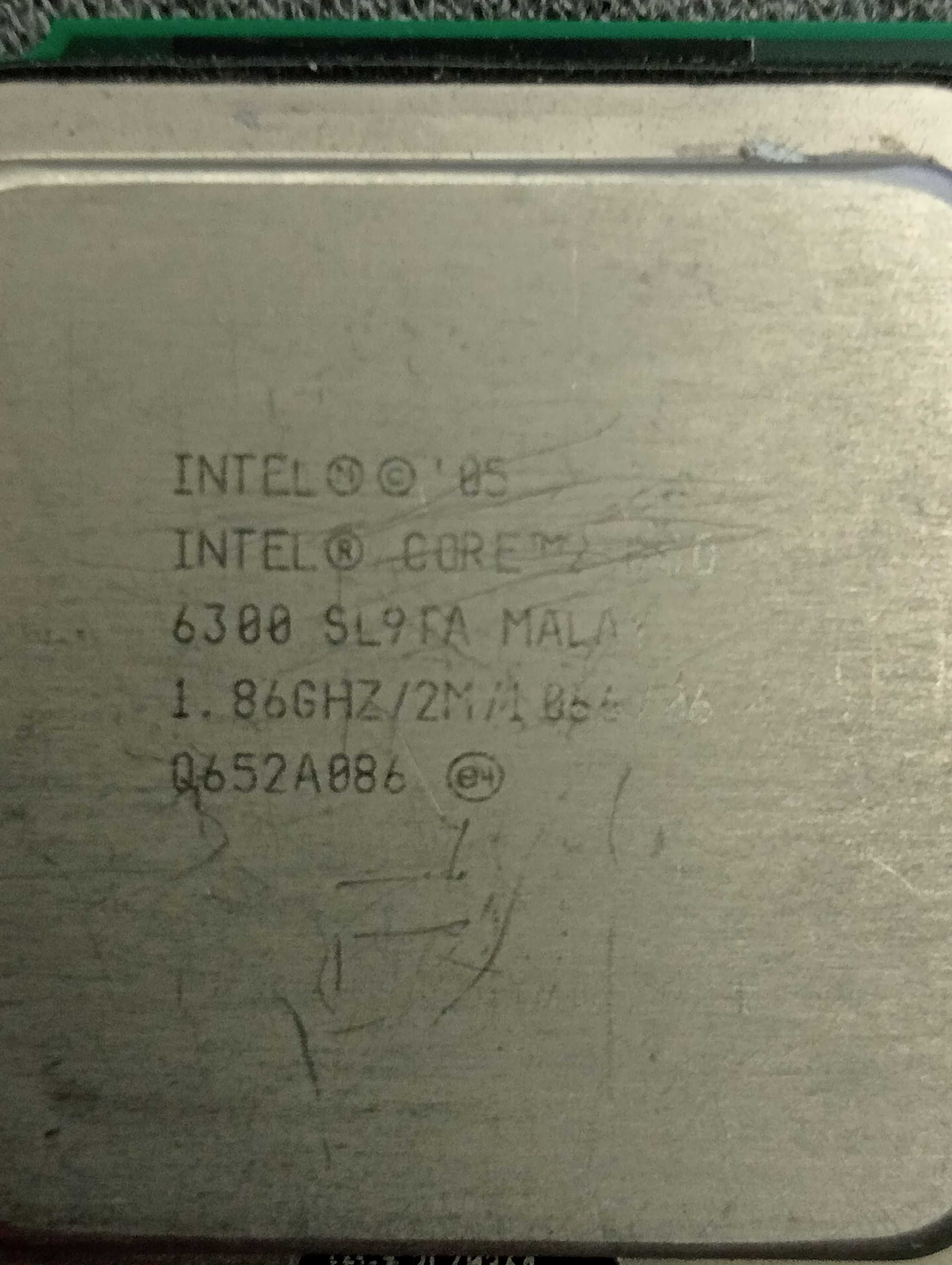 Intel Core 2 E6300 2 x 1,86 GHz LGA 775