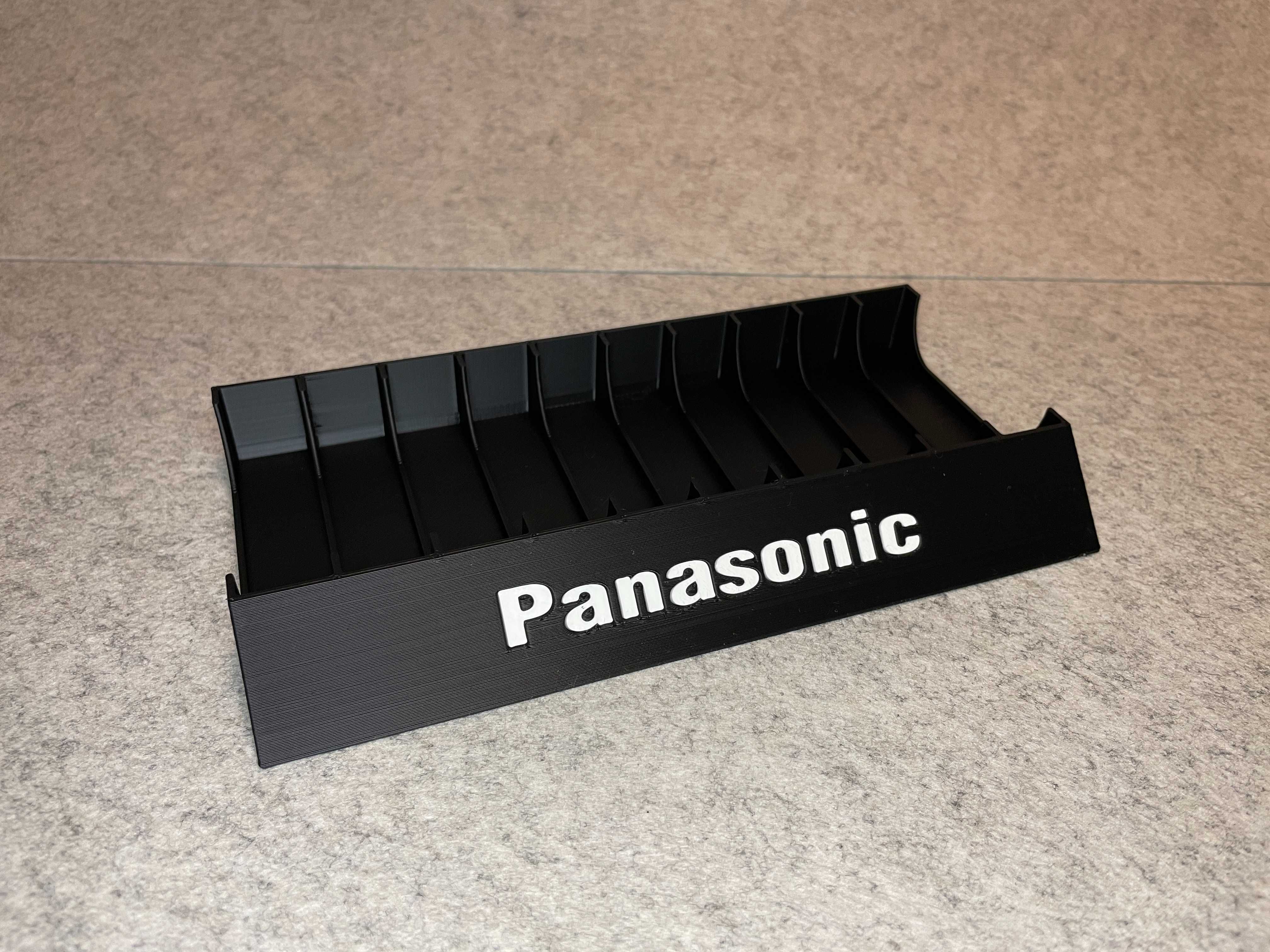 Stojak podstawka na 10 kaset magnetofonowych Panasonic