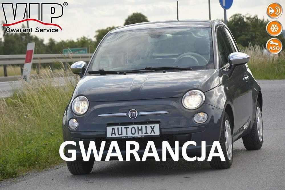 Fiat 500 1.2 Benzyna klimatyzacja gwarancja przebiegu