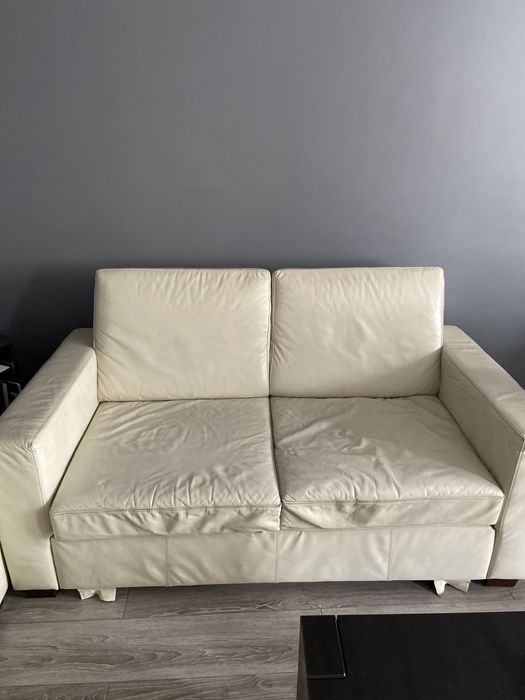 Sofa / kanapa skórzana rozkładana
