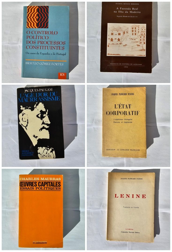 Coleção livros antigos de Jacques Ploncard d'Assac