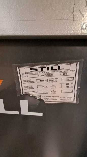 Wózek paletowy, paleciak elektryczny Still