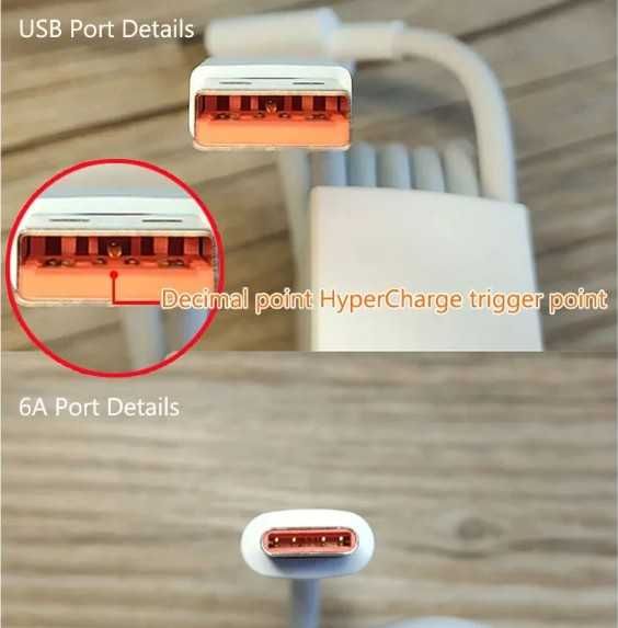 Турбо Зарядка Xiaomi 90W Блок + кабель,  MDY-15-EK Ксіомі ( 33W 120W )