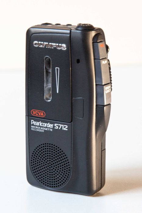 Раритетный кассетный диктофон Olympus Pearlcorder S712