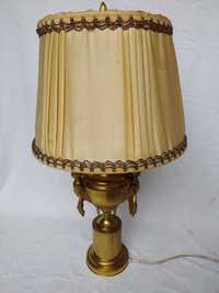 Lampa mosiężna , stara - Antyk, efektowna Gabinet Salon