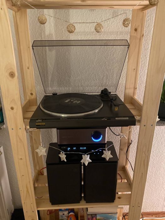 Система Technics SL-D310 + Harman Kardon MAS 100