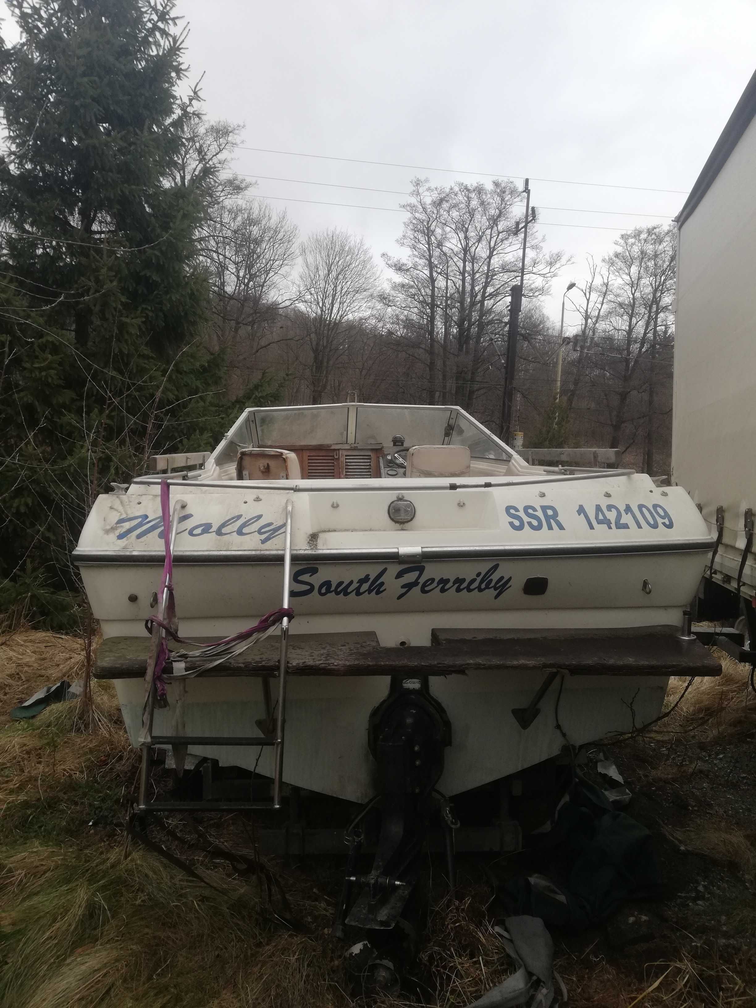 Łódź motorowa Sunseeker 23, Jacht motorowy do renowacji diesel