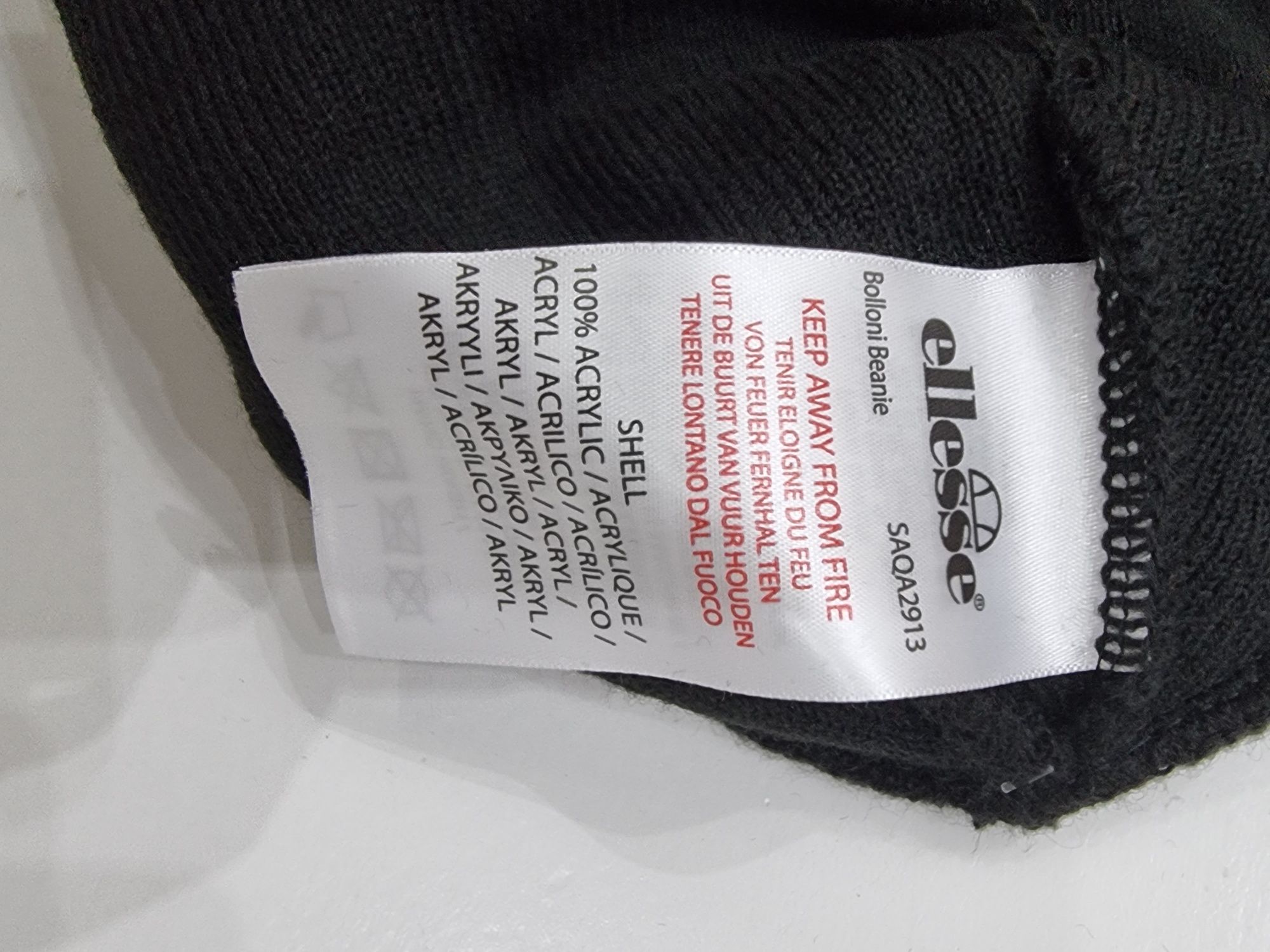 Czapka Ellesse czarna z metką