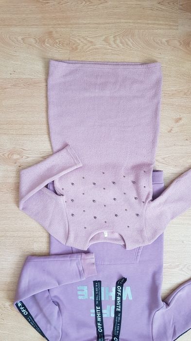 Набор 2в1: теплая кофта кофточка тепла туніка туника худи худi платье