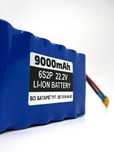 Аккумулятор 6s8p 22,2V 9000mAh для FPV дронів для тестування