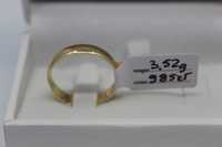 złota obrączka 585 14K 3,52 gram Rozmiar 20 Nowa Okazja