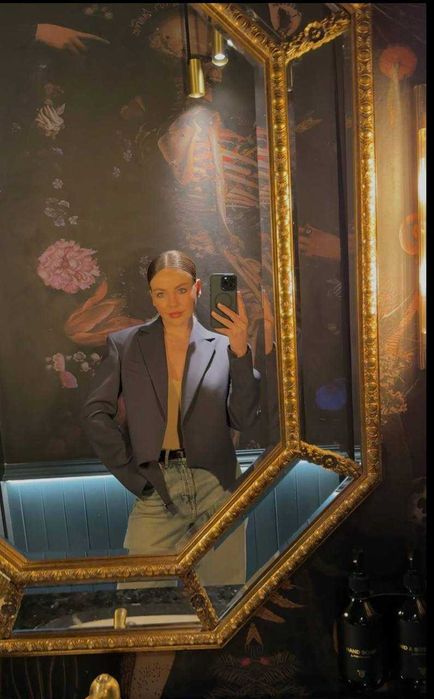 Піджак Bazhane сірий