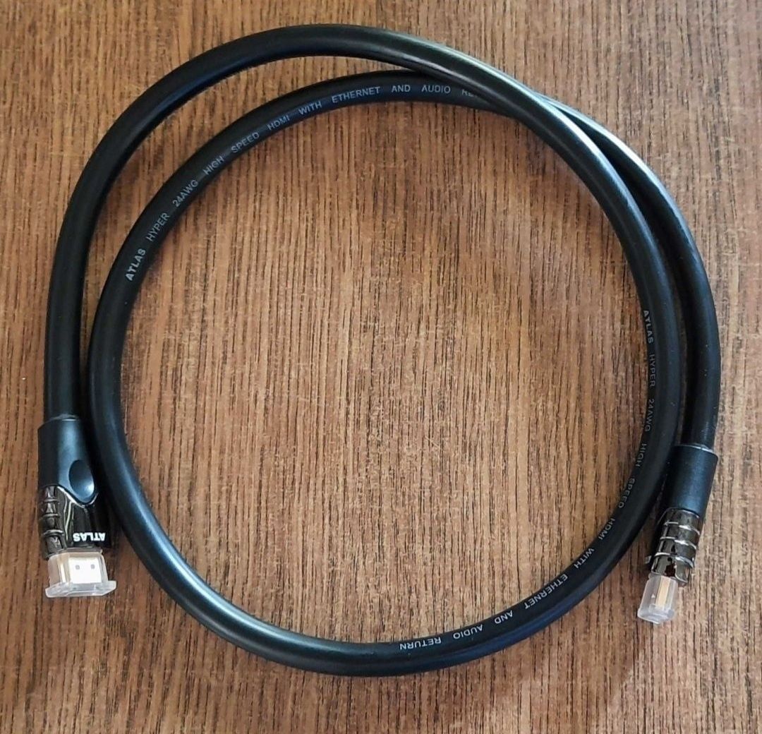 Межблочный кабель Atlas Hyper HDMI 1м