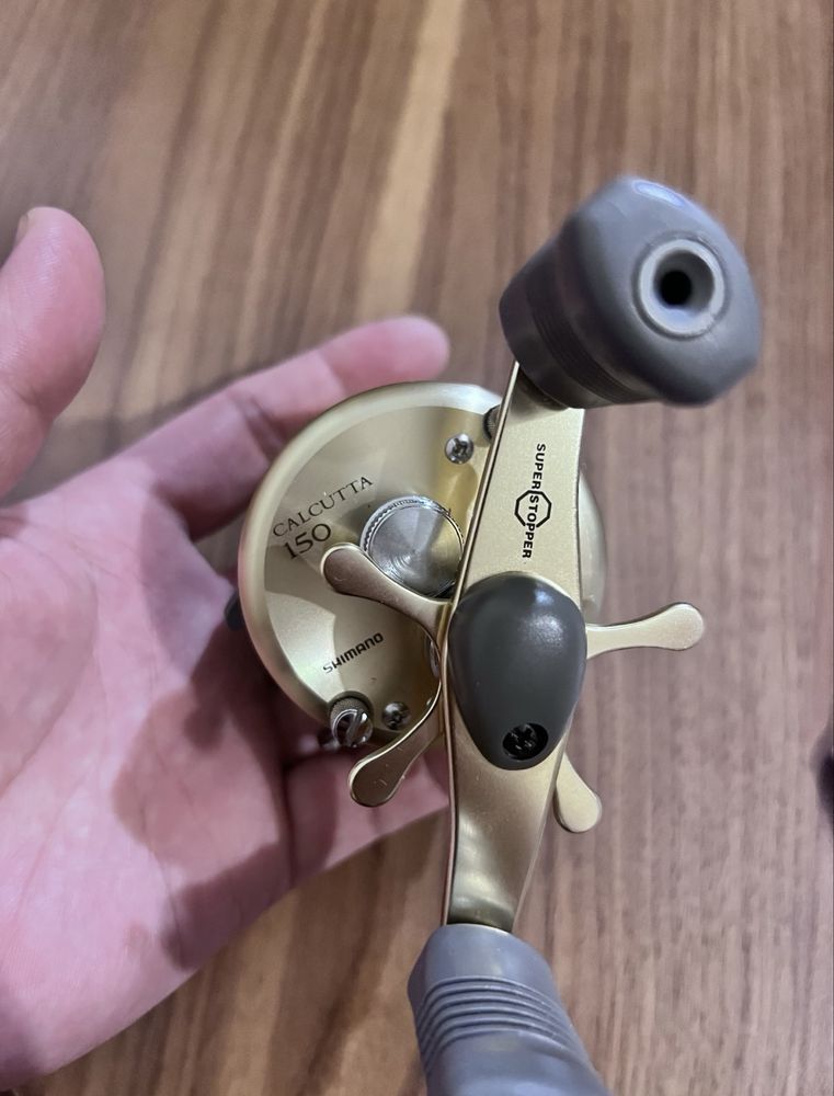 multiplikator shimano calcutta 150 jak nowe