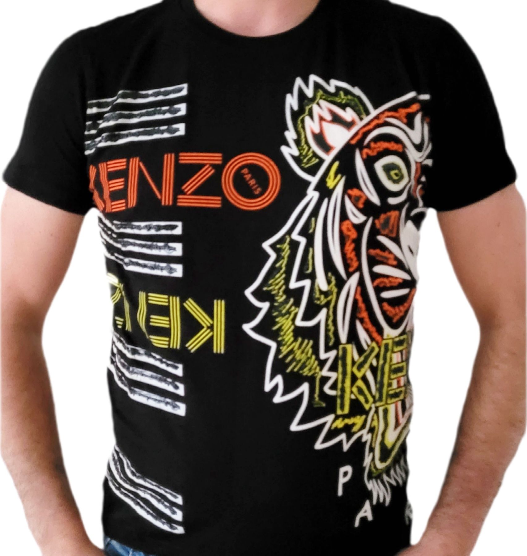 Koszulka T-Shirt męski KENZO Paris czarna