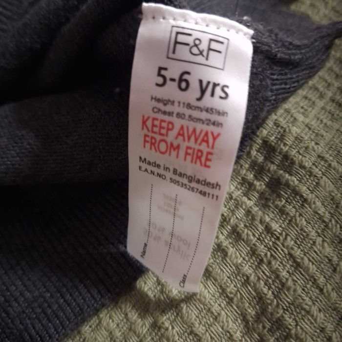 F&F swetr 116 cm 50% sierść