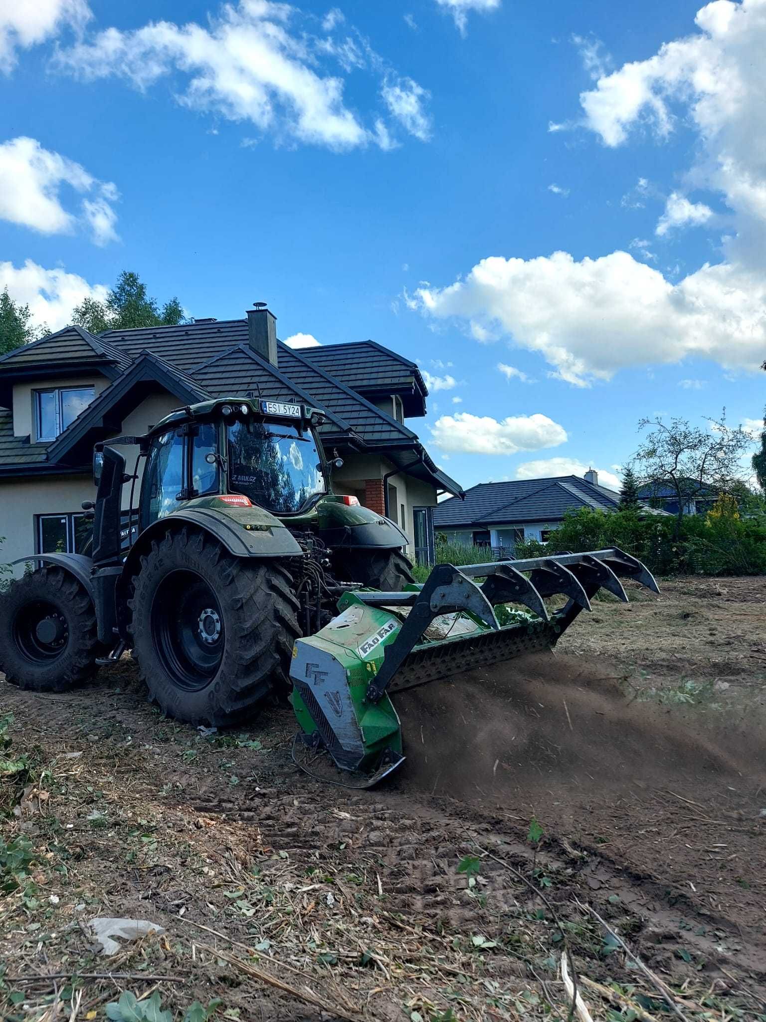 Porządkowanie działek z drzew krzewów Mulczer Karczowanie