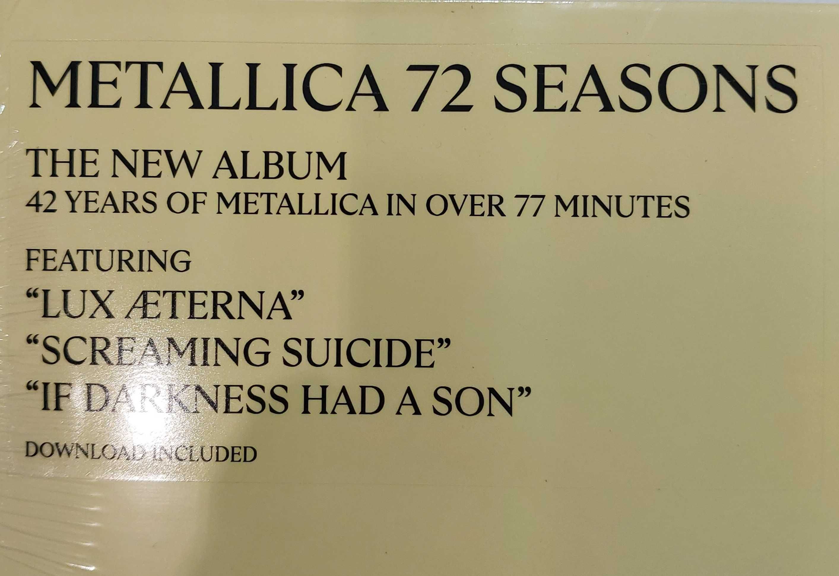 Metallica 72 Seasons Winyl 2LP nowa w folii