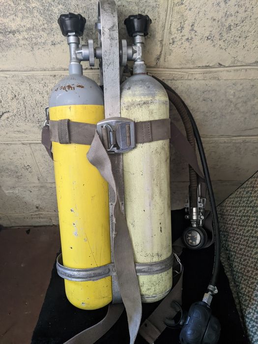 Балони Dräger 2 х 4 літра 300атм (акваланг)