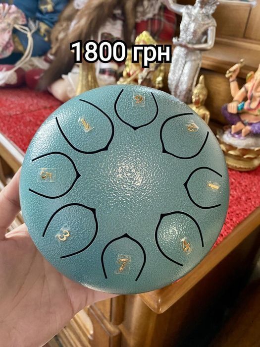Статуэтка Ганеш, Будда, Сарасвати, глюкофон, поющая чаша