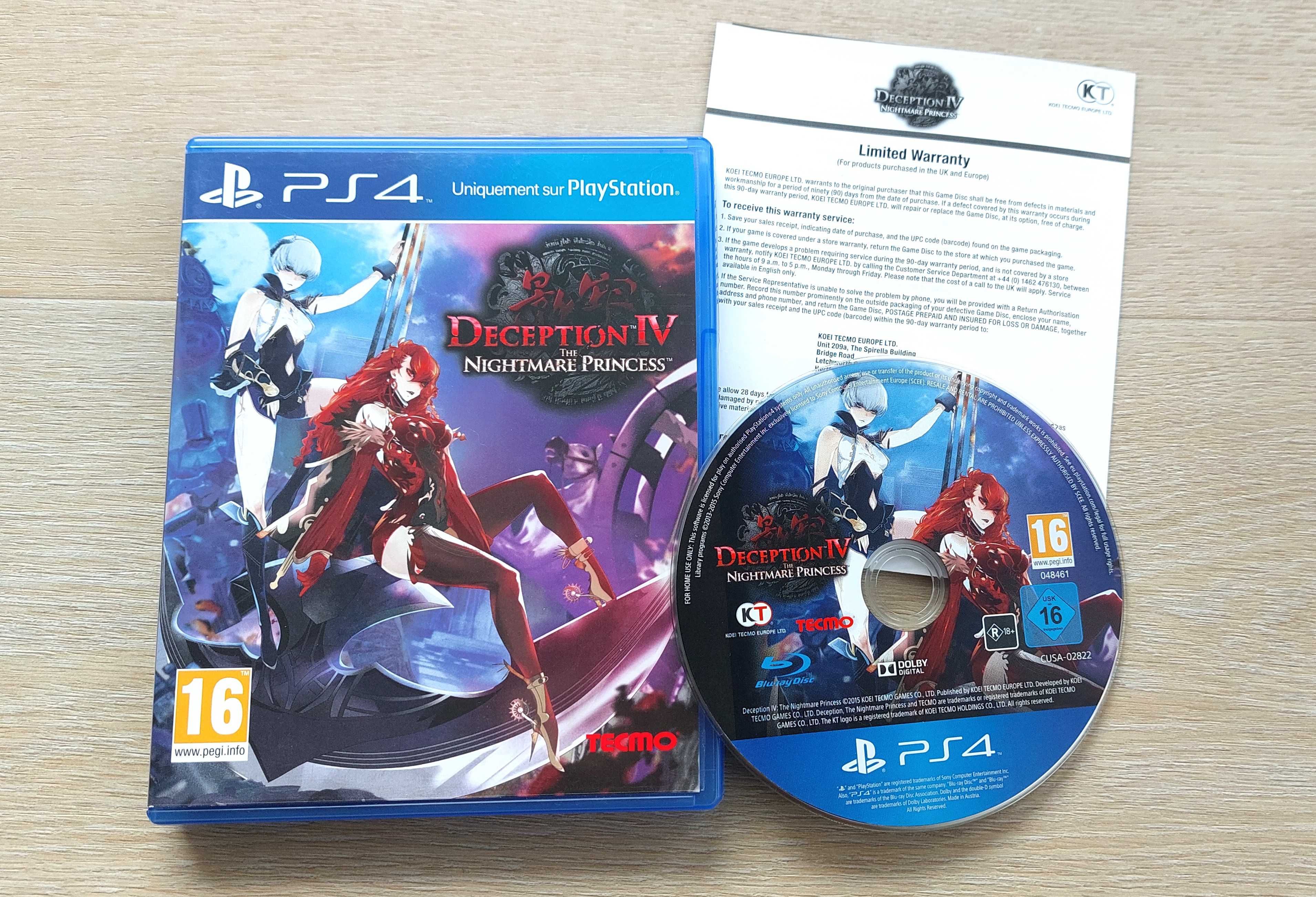 Deception IV The Nightmare Princess [PS4] [PS5]