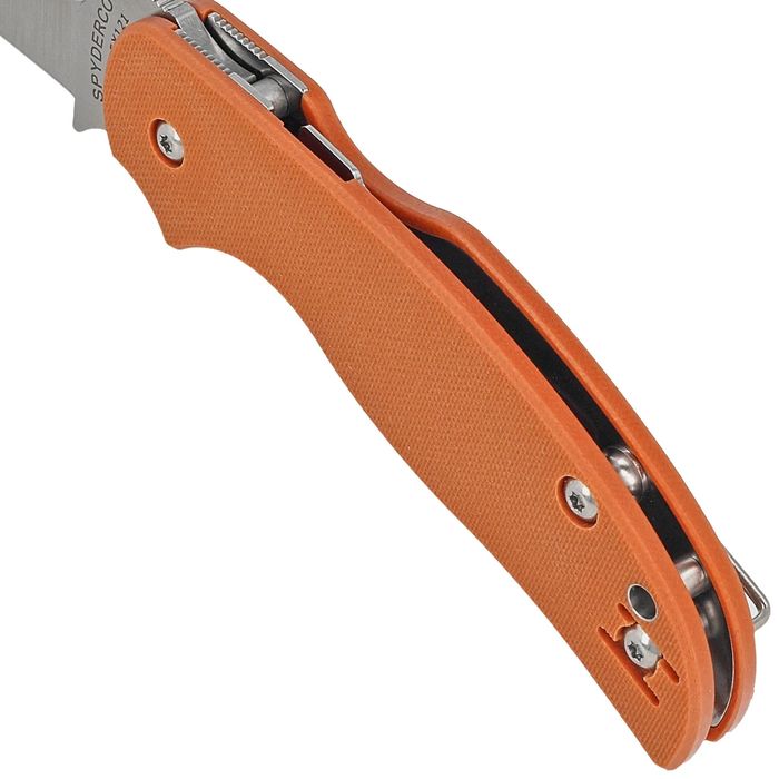 Nóż składany Spyderco Sage 5 Burnt Orange G10, Satin CPM REX 121