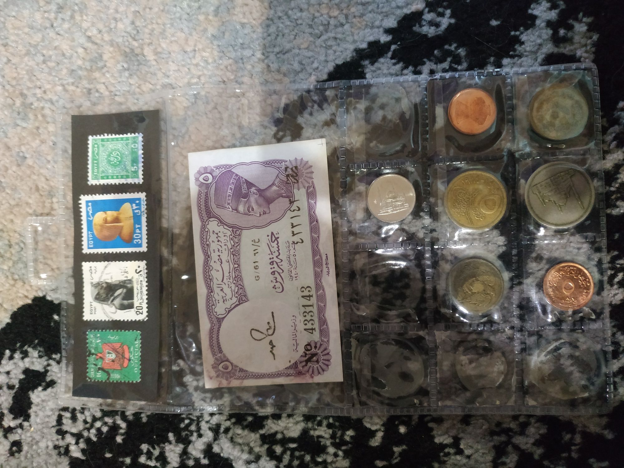 Монети і марки Єгипту