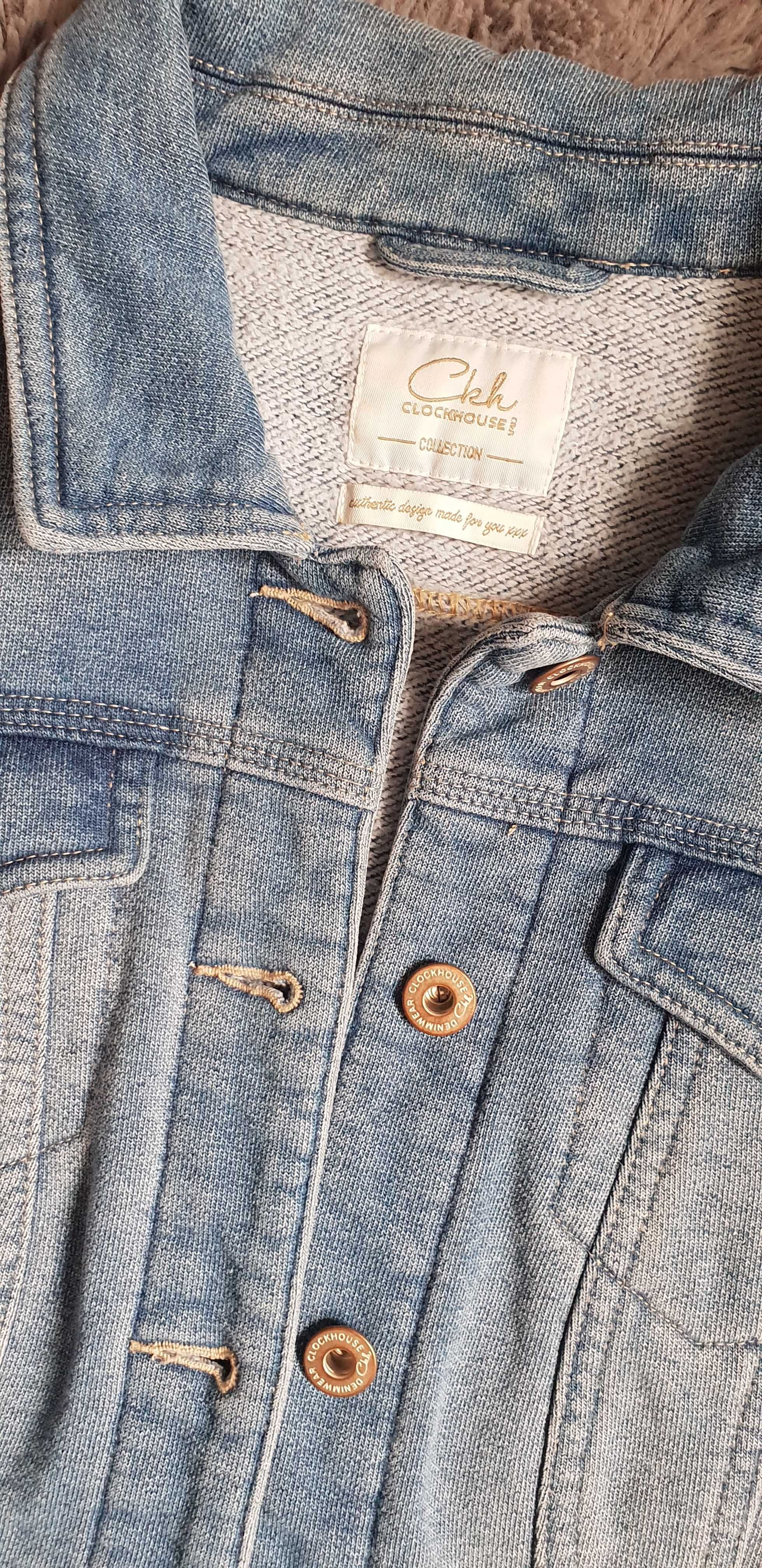 Kurtka, ramoneska, narzutka Clockhouse rozmiar M jak jeans