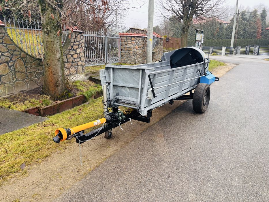 Rozrzurnik gorski boczny sadowniczy do mini ciagnika jak nowy
