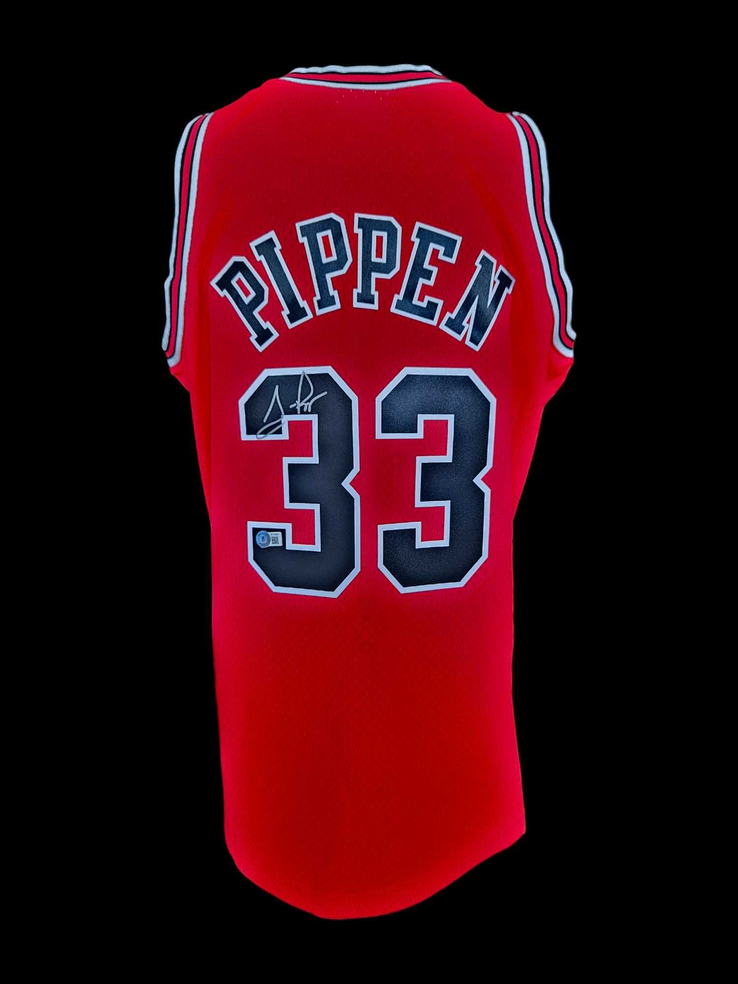 Autograf_pl NBA Scottie Pippen Chicago Bulls koszulka z autografem