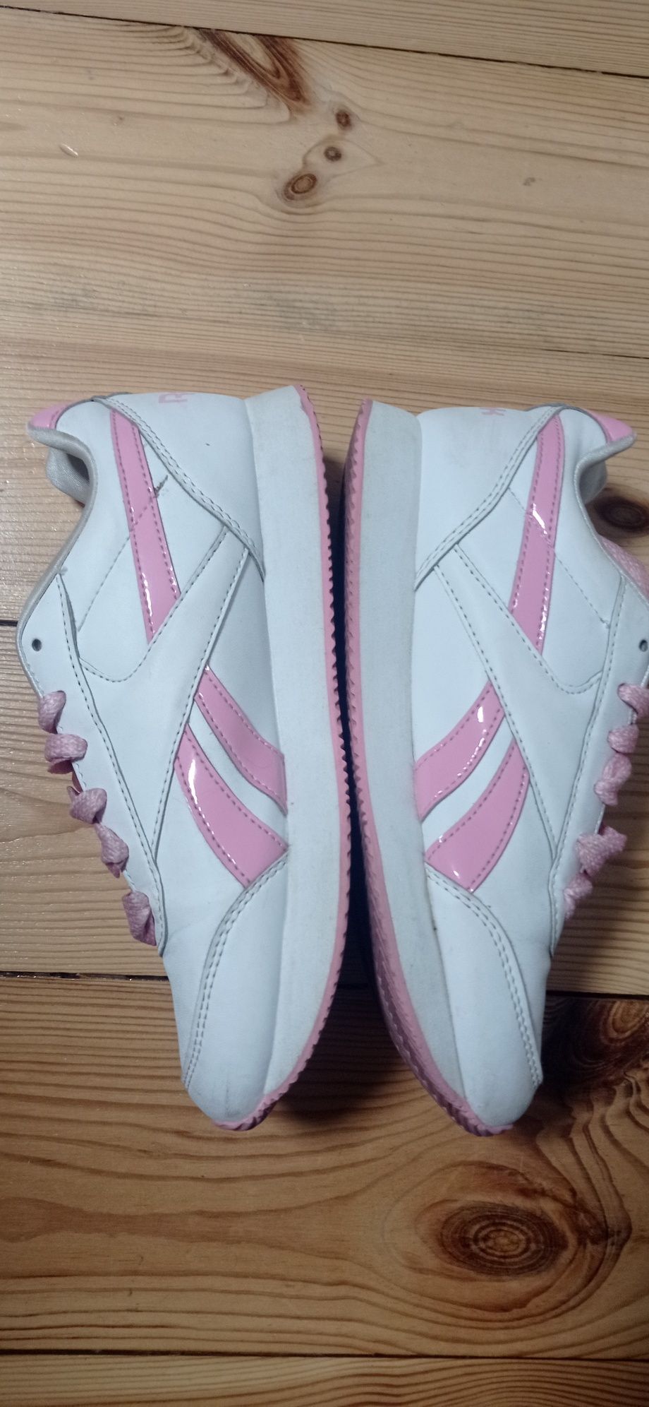 Buty sportowe Reebok biały różowy r.36