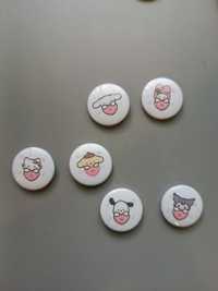 sanrio hello kitty pins przypinki
