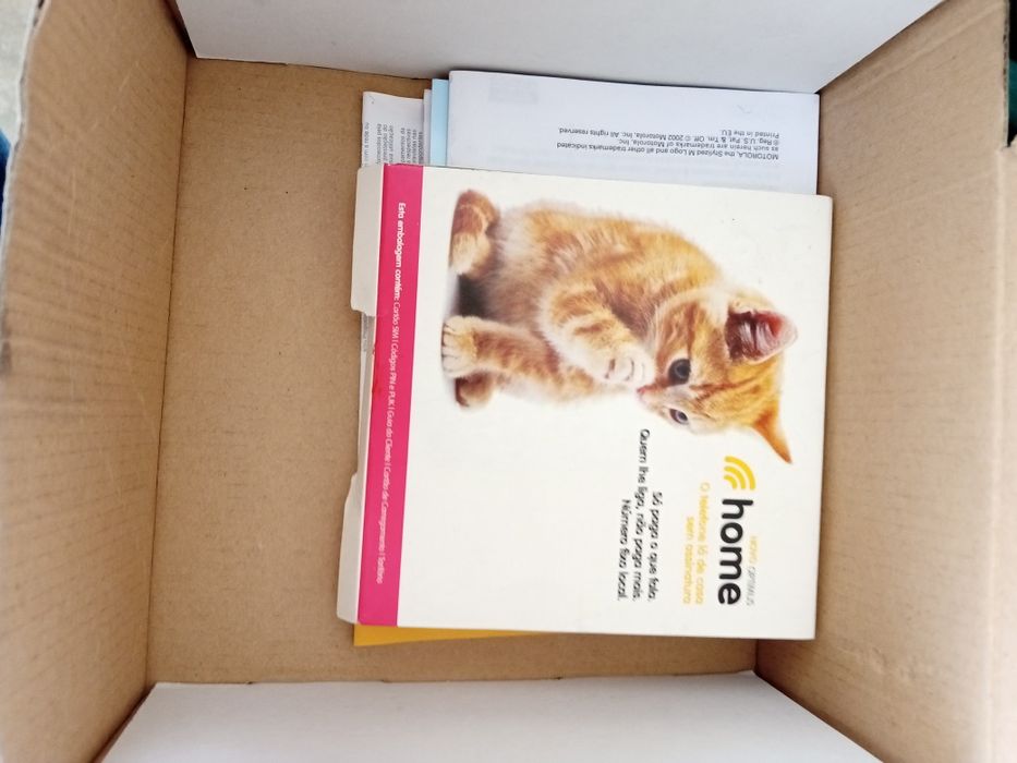 Telefone fixo portátil Motorola