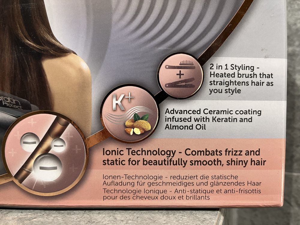 Nowa w opakowaniu Prostownica do wlosow Keratin Remington