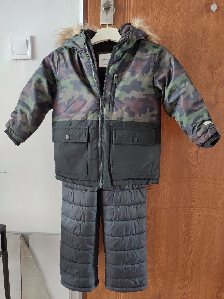 Komplet kurtka+spodnie zimowe dla chłopca